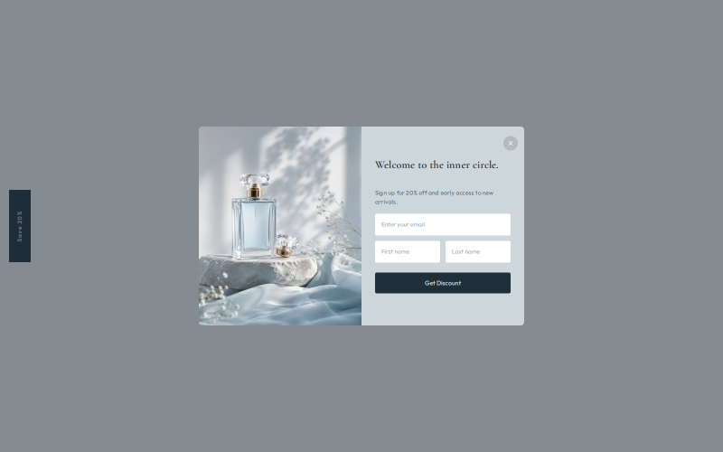 Exclusive Offer — Popup Shopify popup template